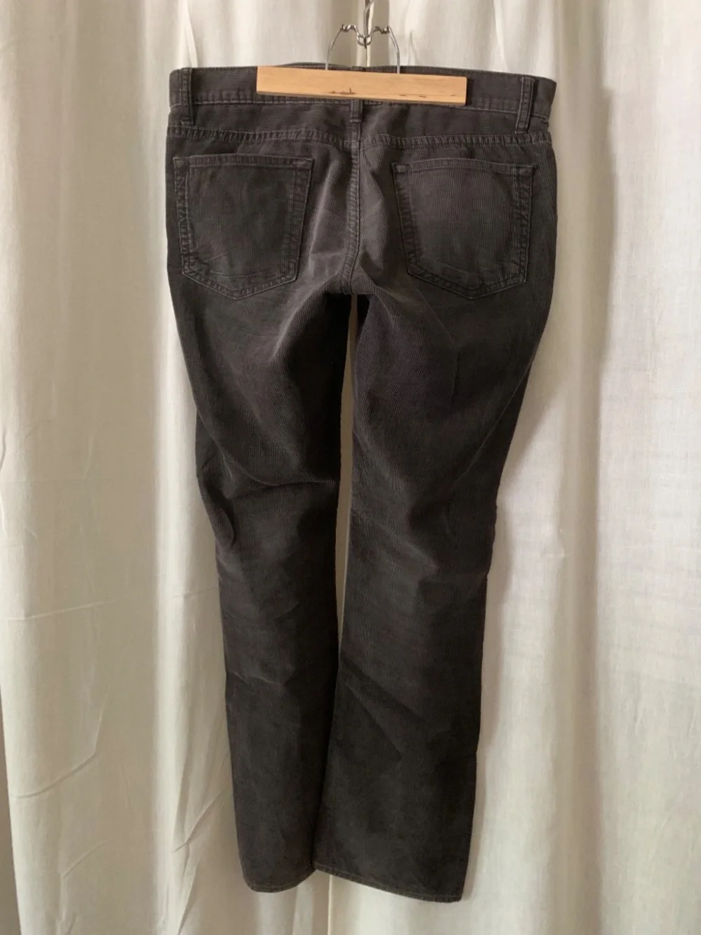 J.Crew 484 Slim Fit Corduroy Pants Men's 32x30 Charcoal Brown 5-Pocket